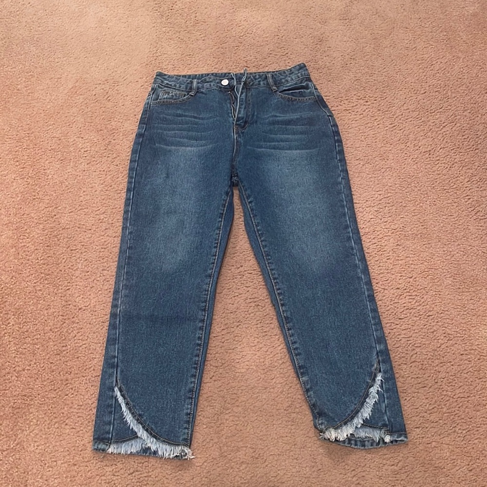 VICI CROP JEANS